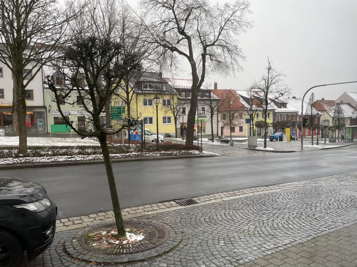 Voh Studio Mitten In Vohenstrauss, Smart-Tv, Parkplatz Exterior foto